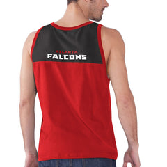 Atlanta Falcons Starter Logo Touchdown Fashion Tank Top | NFL Outlet