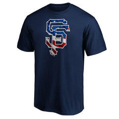 San Francisco Giants Team Banner Wave T-Shirt - MLB T-shirts