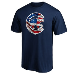 Chicago Cubs Team Banner Wave T-Shirt - MLB T-shirts