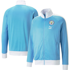 Manchester City ftblHeritage T7 Raglan Full-Zip Track Jacket
