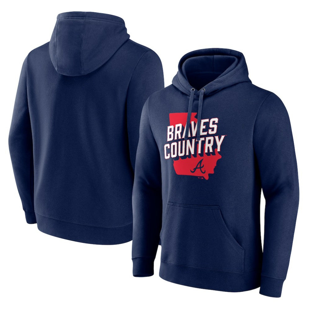 Atlanta Braves Team Country Pullover Hoodie - MLB Hoodies
