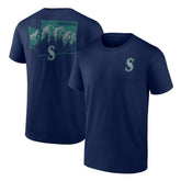 Seattle Mariners Team Hometown Collection Washington State T-Shirt - MLB T-shirts