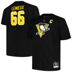 Mario Lemieux Pittsburgh Penguins Mitchell & Ness Big & Tall Name & Number T-Shirt - NHL T-shirts