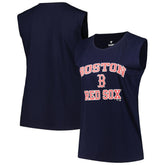 Boston Red Sox Profile Women's Plus Size Tank Top - MLB Tanks