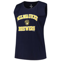 Milwaukee Brewers Profile Women's Plus Size Tank Top - MLB Tanks