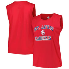 St. Louis Cardinals Profile Women's Plus Size Tank Top - MLB Tanks