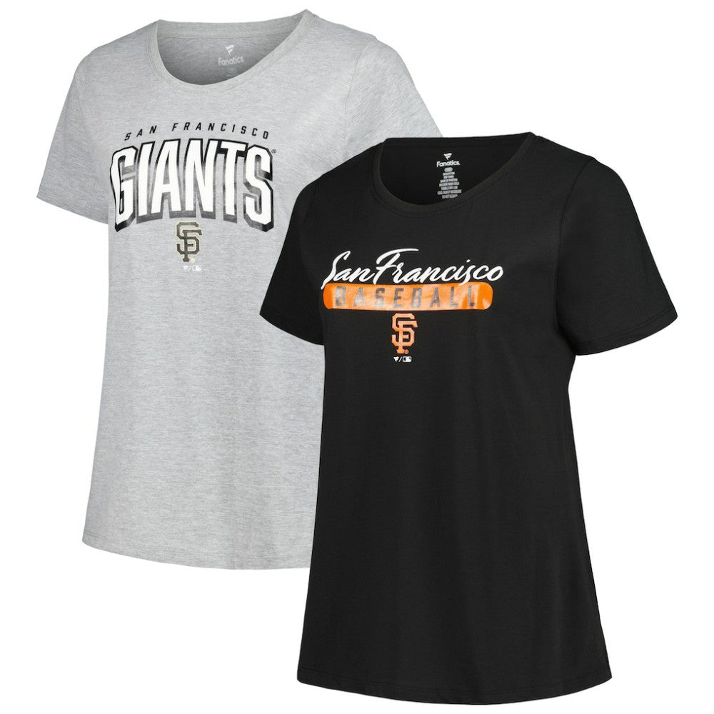 San Francisco Giants Profile Women's Plus Size T-Shirt Combo Pack - MLB T-shirts