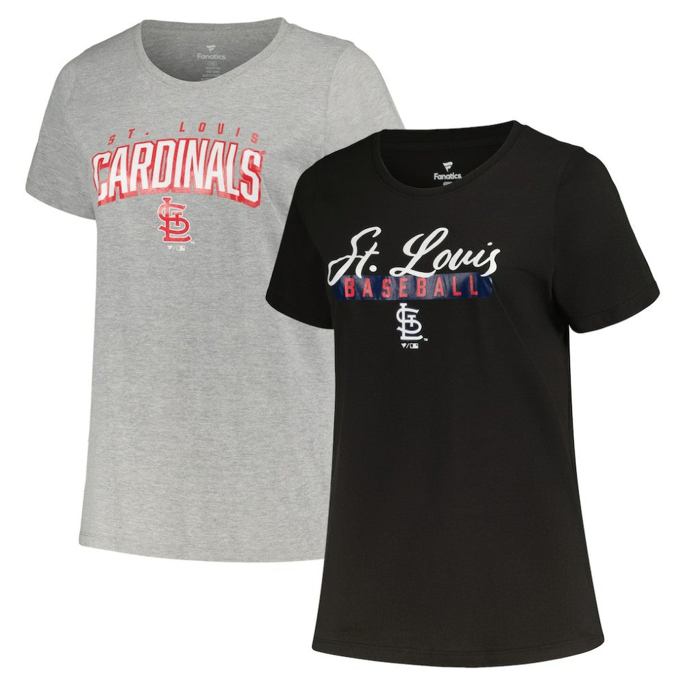 St. Louis Cardinals Profile Women's Plus Size T-Shirt Combo Pack - MLB T-shirts