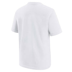White Brooklyn Nets Youth Vs Block Essential T-Shirt | NBA