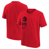 Red Toronto Raptors Youth Vs Block Essential T-Shirt | NBA