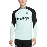 Chelsea Strike Drill 2023/24 Performance Quarter-Zip Long Sleeve Top