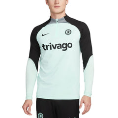 Chelsea Strike Drill 2023/24 Performance Quarter-Zip Long Sleeve Top