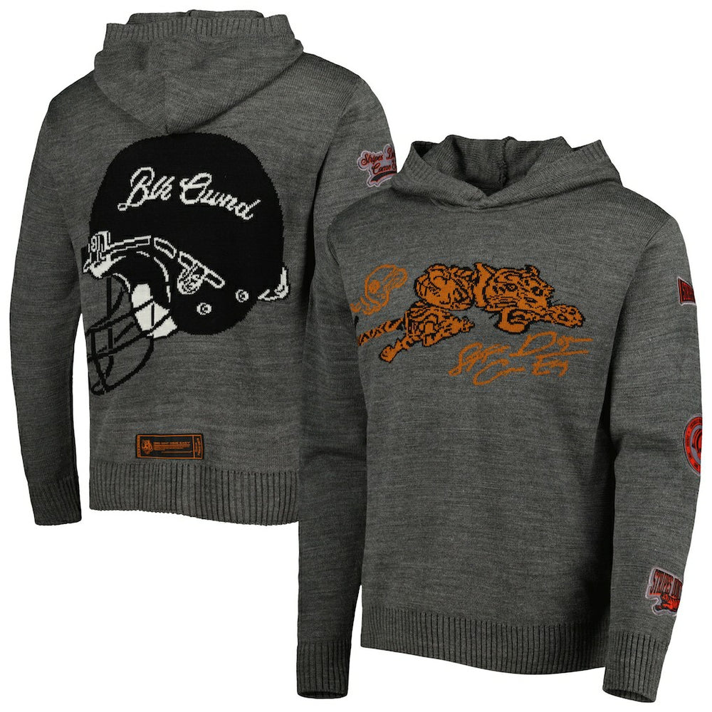 Cincinnati Bengals x BlaCkOWned Stripes Don't Come Easy Pullover Hoodie | NFL On sale