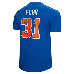 Grant Fuhr Edmonton Oilers Mitchell & Ness Name & Number T-Shirt - NHL T-shirts