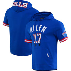 Buffalo Bills Josh Allen Pro Standard Player Name & Number Hoodie T-Shirt | NFL Near me