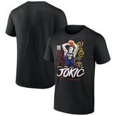 Black Nikola Jokic Denver Nuggets Competitor T-Shirt sale | NBA