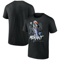 Black Ja Morant Memphis Grizzlies Competitor T-Shirt | NBA