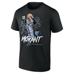 Black Ja Morant Memphis Grizzlies Competitor T-Shirt | NBA
