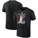 Black Lonzo Ball Chicago Bulls Competitor T-Shirt sale | NBA