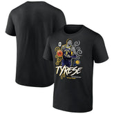 Black Tyrese Haliburton Indiana Pacers Competitor T-Shirt | NBA