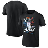 Black Shai Gilgeous-Alexander Oklahoma City Thunder Competitor T-Shirt | NBA
