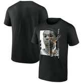 Black Keldon Johnson San Antonio Spurs Jump Pass T-Shirt | NBA
