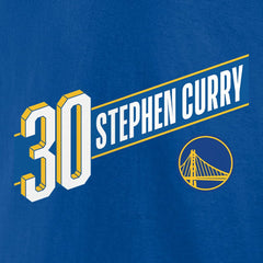 Royal Stephen Curry Golden State Warriors Full-Court Press Name & Number T-Shirt sale | NBA