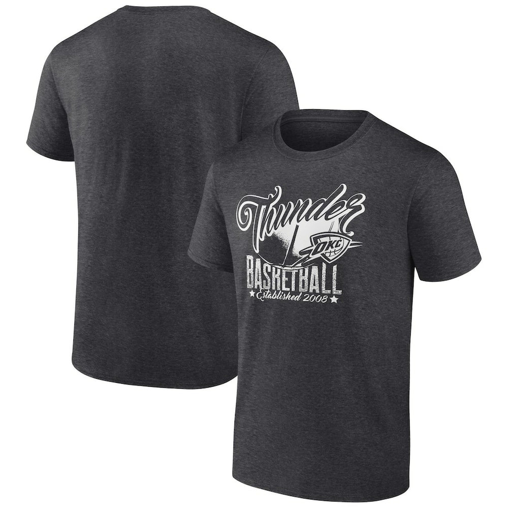 Charcoal Oklahoma City Thunder Winner T-Shirt | NBA
