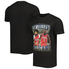 Black Zion Williamson & Brandon Ingram New Orleans Pelicans Stadium Essentials Unisex Player Duo T-Shirt | NBA
