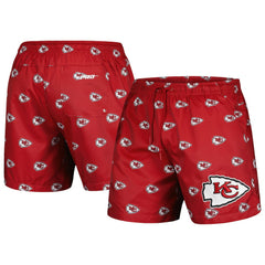 Kansas City Chiefs Pro Standard Allover Print Mini Logo Shorts | NFL Discount