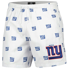 New York Giants Pro Standard Allover Print Mini Logo Shorts | NFL On sale
