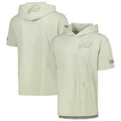 Buffalo Bills Pro Standard Neutrals Short Sleeve Pullover Hoodie | NFL On sale