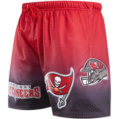 Tampa Bay Buccaneers Pro Standard Ombre Mesh Shorts | NFL New