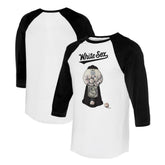Chicago White Sox Tiny Turnip Women's Gumball Machine 3/4-Sleeve Raglan T-Shirt - MLB T-shirts