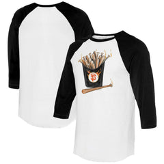 San Francisco Giants Tiny Turnip Women's Hot Bats 3/4-Sleeve Raglan T-Shirt - MLB T-shirts