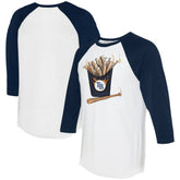 Tampa Bay Rays Tiny Turnip Women's Hot Bats 3/4-Sleeve Raglan T-Shirt - MLB T-shirts
