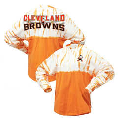 Cleveland Browns Women's Vintage Bamboo Spirit Jersey Long Sleeve T-Shirt | NFL Online