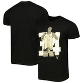 Black Giannis Antetokounmpo Milwaukee Bucks Stadium Essentials Player Metro T-Shirt | NBA