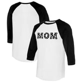Chicago White Sox Tiny Turnip Women's Logo Mom 3/4-Sleeve Raglan T-Shirt - MLB T-shirts