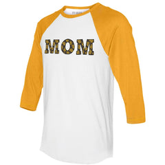 San Diego Padres Tiny Turnip Women's Logo Mom 3/4-Sleeve Raglan T-Shirt - MLB T-shirts