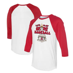 St. Louis Cardinals Tiny Turnip Women's Smores 3/4-Sleeve Raglan T-Shirt - MLB T-shirts