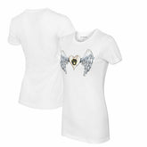Milwaukee Brewers Tiny Turnip Women's Angel Wings T-Shirt - MLB T-shirts