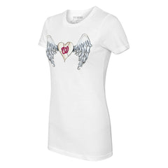 Washington Nationals Tiny Turnip Women's Angel Wings T-Shirt - MLB T-shirts