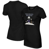 Colorado Rockies Tiny Turnip Women's Astronaut T-Shirt - MLB T-shirts