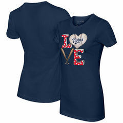 Minnesota Twins Tiny Turnip Women's Baseball Love T-Shirt - MLB T-shirts