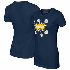 Milwaukee Brewers Tiny Turnip Women's Baseball Pow T-Shirt - MLB T-shirts
