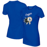 Los Angeles Dodgers Tiny Turnip Women's Baseball Tear T-Shirt - MLB T-shirts