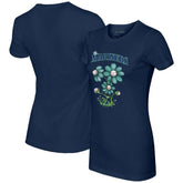 Seattle Mariners Tiny Turnip Women's Blooming Baseballs T-Shirt - MLB T-shirts