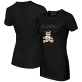 Miami Marlins Tiny Turnip Women's Teddy Boy T-Shirt - MLB T-shirts