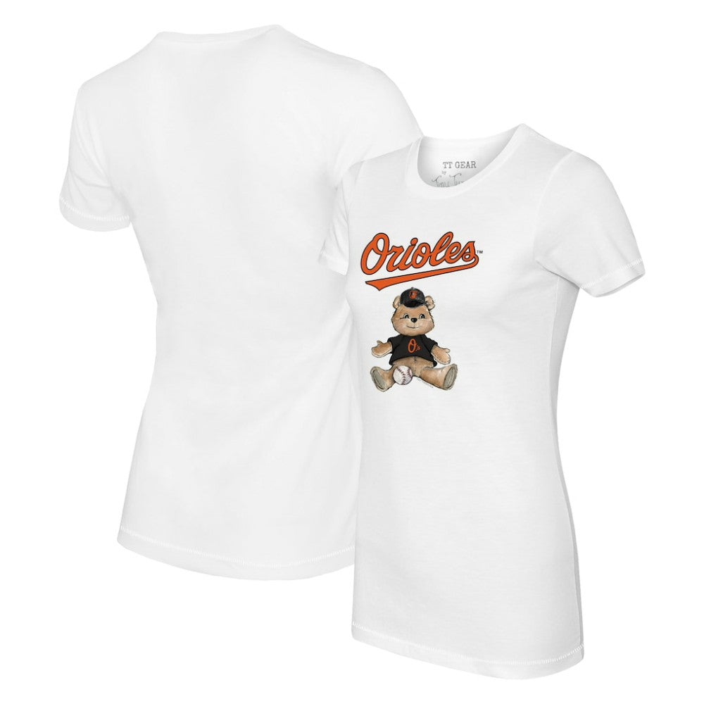Baltimore Orioles Tiny Turnip Women's Teddy Boy T-Shirt - MLB T-shirts